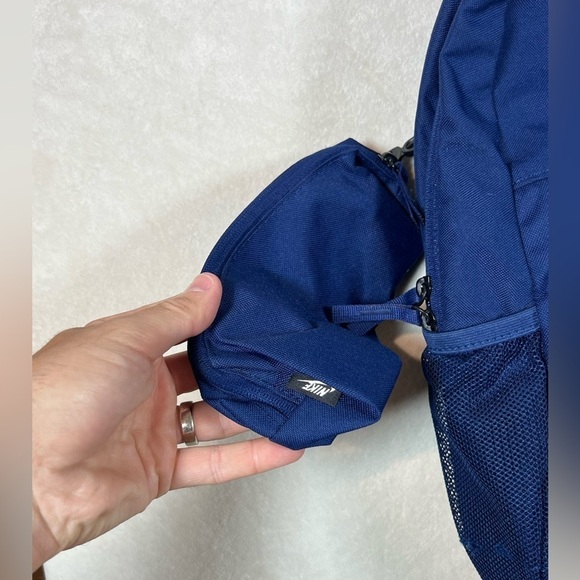 Nike Retro 72 Navy Green Classic Backpack Vintage - Picture 8 of 8